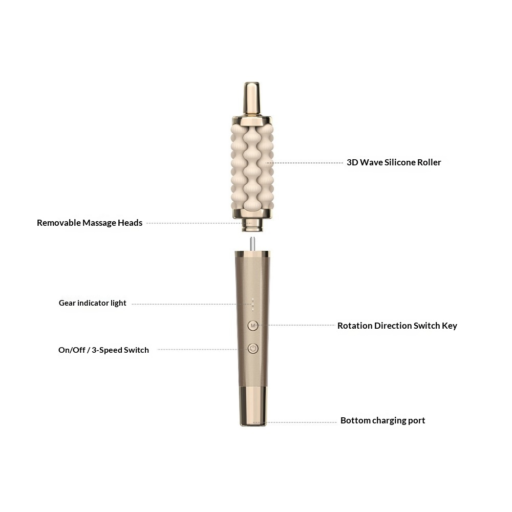 Luxury Skincare Devices - Stik Perawatan Kulit Wajah, Pemijat Leher