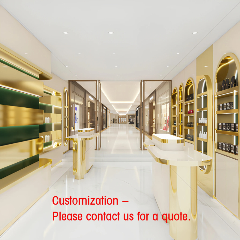 Luxury Skincare Shop - Perlengkapan Parfum Butik Mewah dan Furnitur