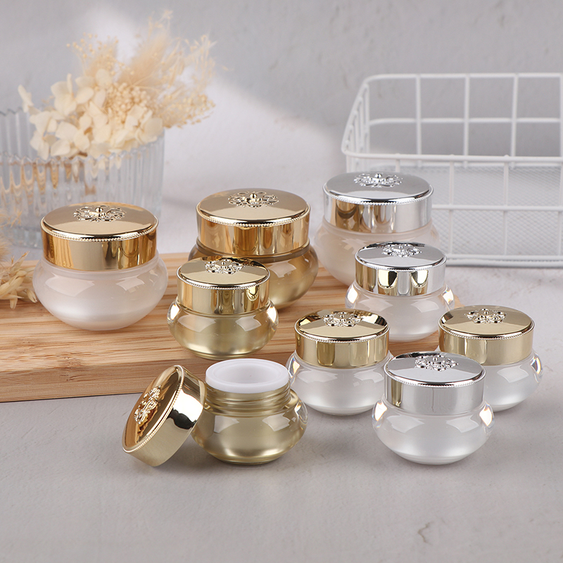 Botol Krim Akrilik Kosong untu - Luxury Skincare Devices ulasan dan harga