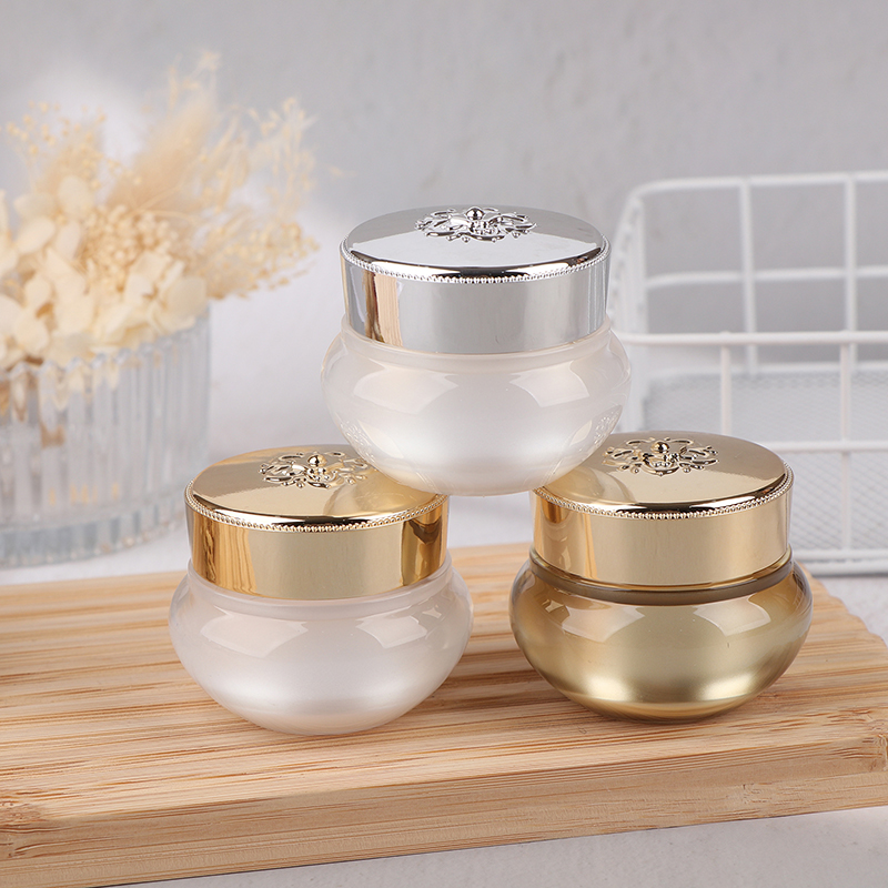 Botol Krim Akrilik Kosong untu - Luxury Skincare Devices ulasan dan harga