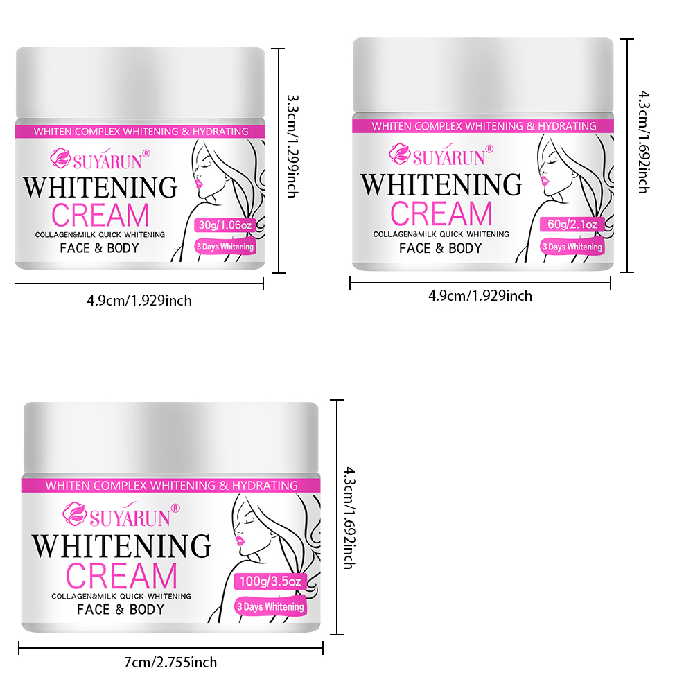 SUYARUN Krim Pencerah Hadiah N - Luxury Skincare Gift Set ulasan dan harga