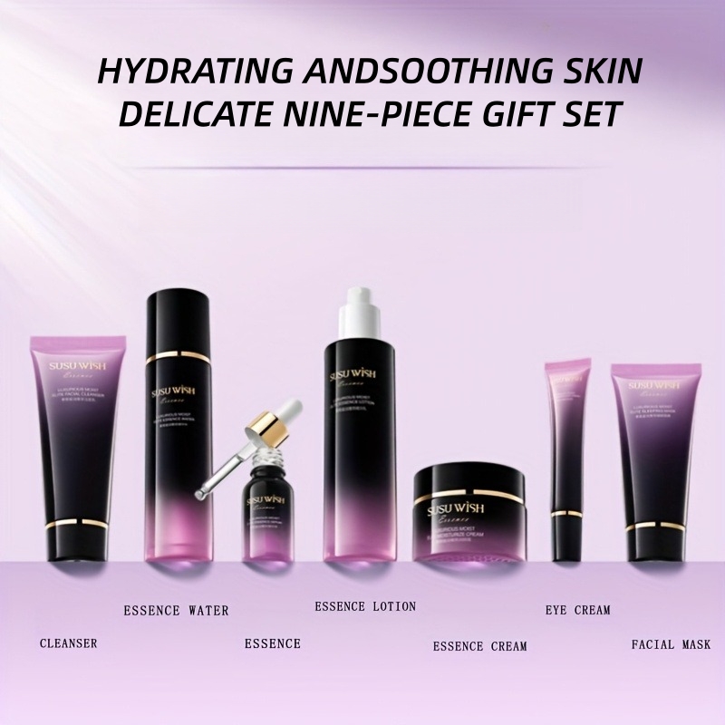 Set Esens Pelembap Sembilan Po - Luxury Skincare Gift Set ulasan dan harga