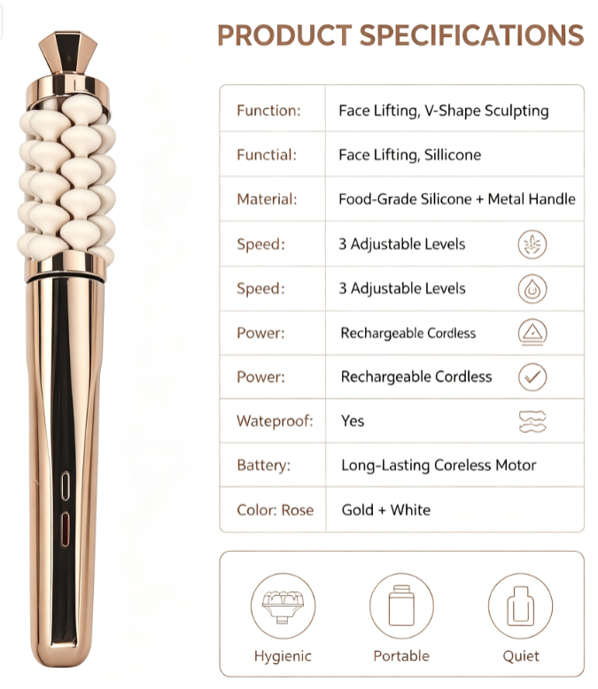 Alat Pijat Wajah dan Leher Mew - Luxury Skincare Devices ulasan dan harga