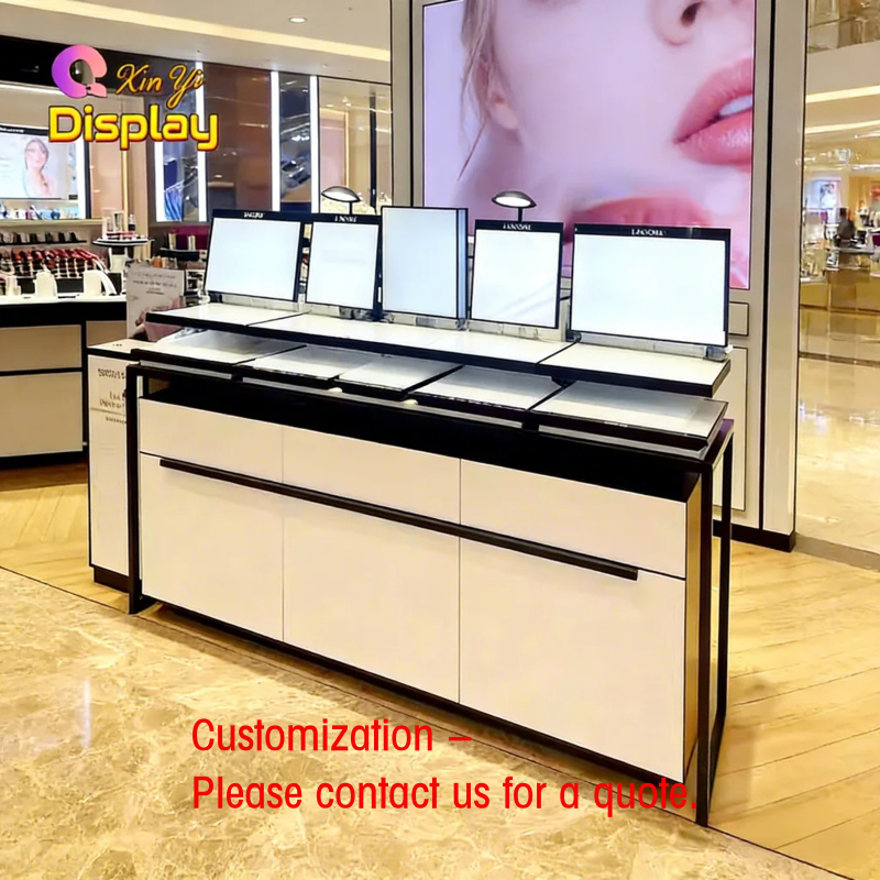 Furnitur Display Perawatan Kul - Luxury Skincare Shop ulasan dan harga